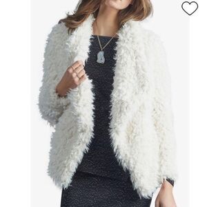 Forever 21 faux Fur Jacket Coat SIZE 2X